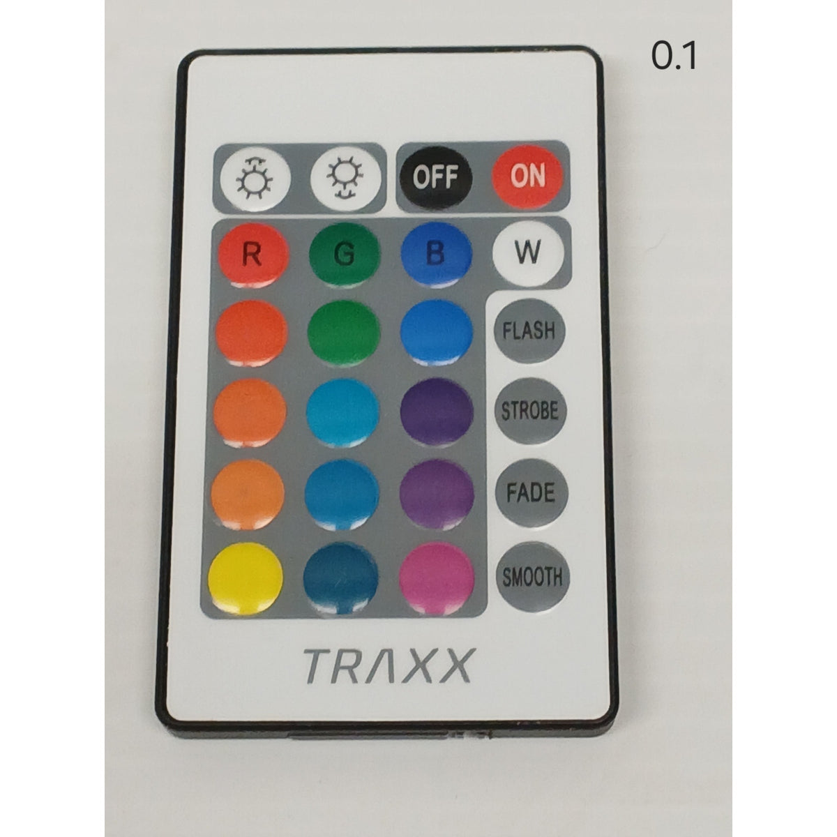Traxx LED Multicolor Light Remote Control Electronic Device