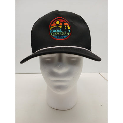 Imperial Bozeman 1954 (OSFM) Black Snapback Trucker Cap