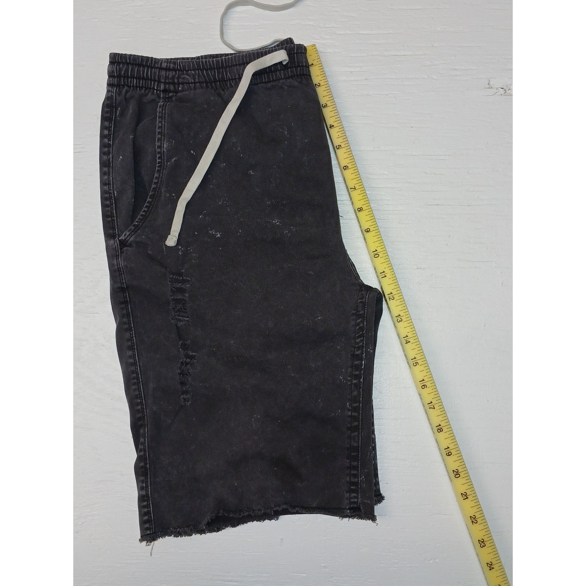 Arizona (36) Charcoal Cut Off Active Chino Jogger Shorts