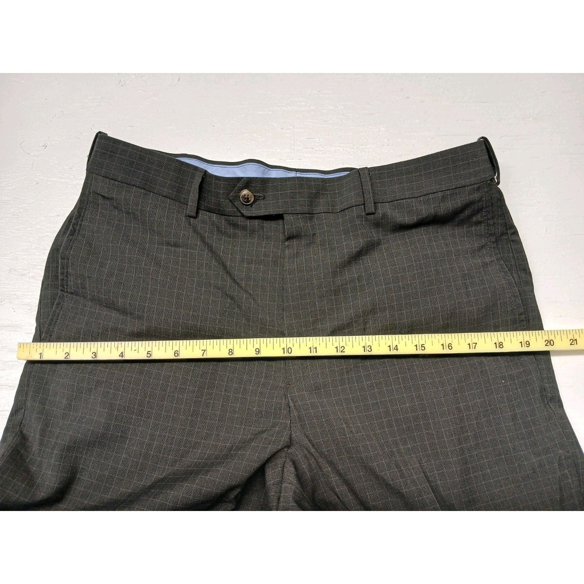 Roundtree & Yorke (34x30) Easy Care Striped Dress Slacks
