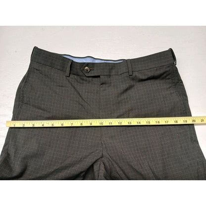 Roundtree & Yorke (34x30) Easy Care Striped Dress Slacks