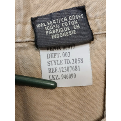 Eddie Bauer (36) Tan Cargo Style Khaki Dress Shorts