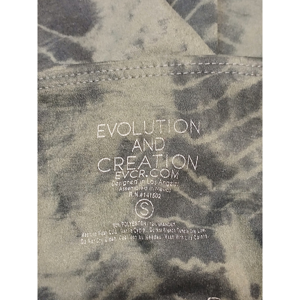 Evolution & Creation (S) Camo High Rise Athletic Leggings