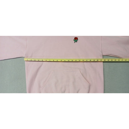 Bowery (Medium) Unisex Pink Pullover Hoodie