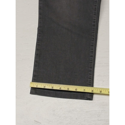 Wit & Wisdom (12) Womens Gray Relaxed Straight Fit Jeans