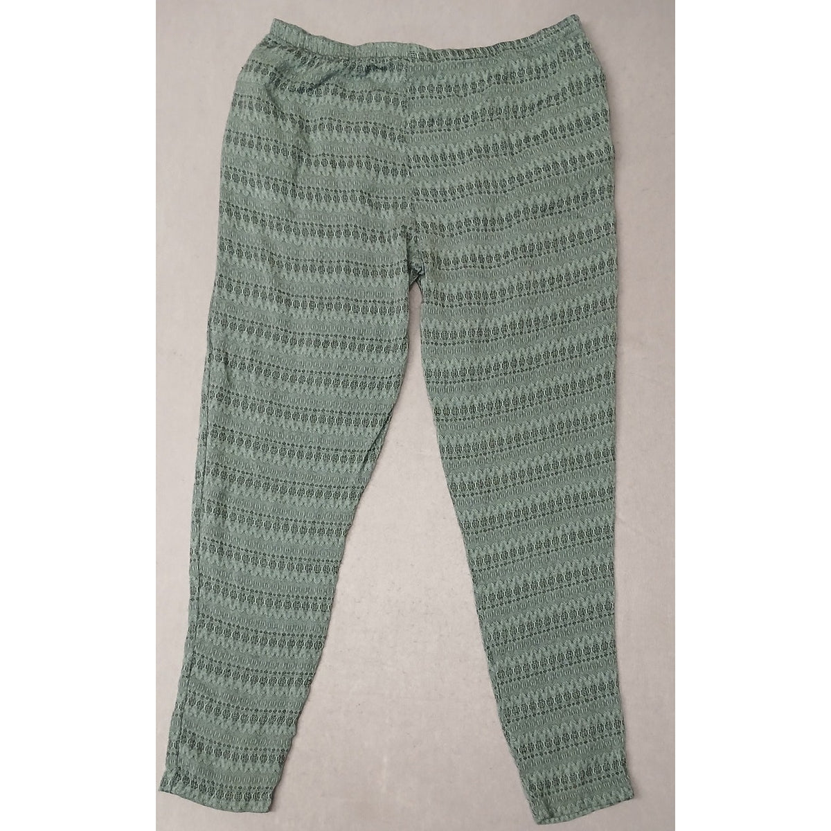 JBack (Large) High-Waisted Straight Leg Knit Lounge Pants