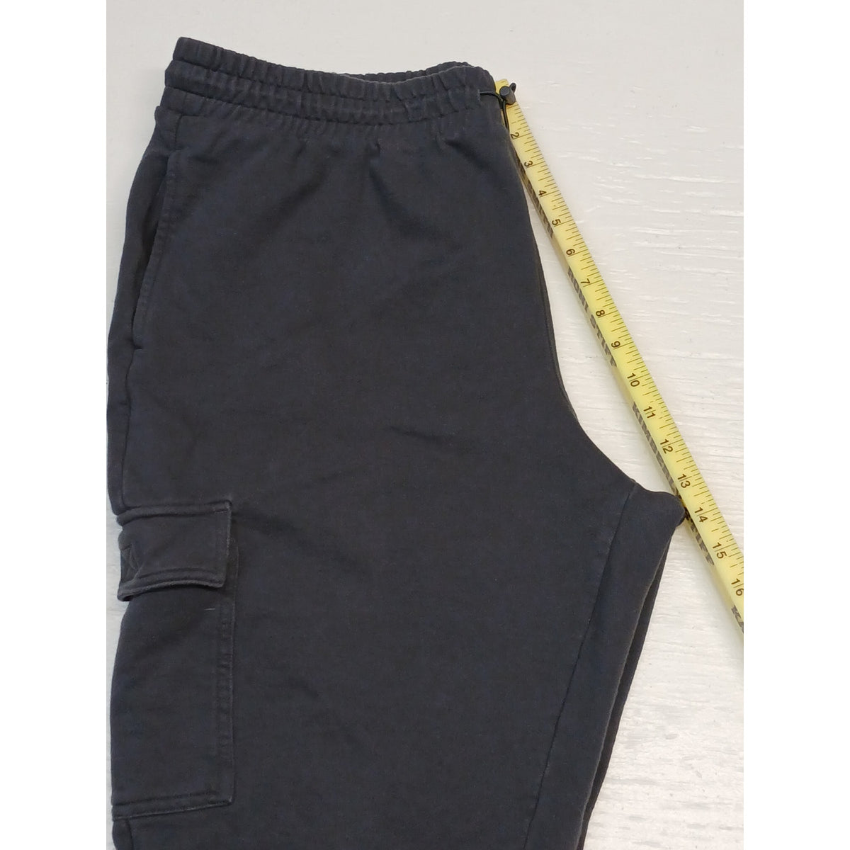 DSG (XL) Black Cargo Style Relaxed Pull String Sweatpants
