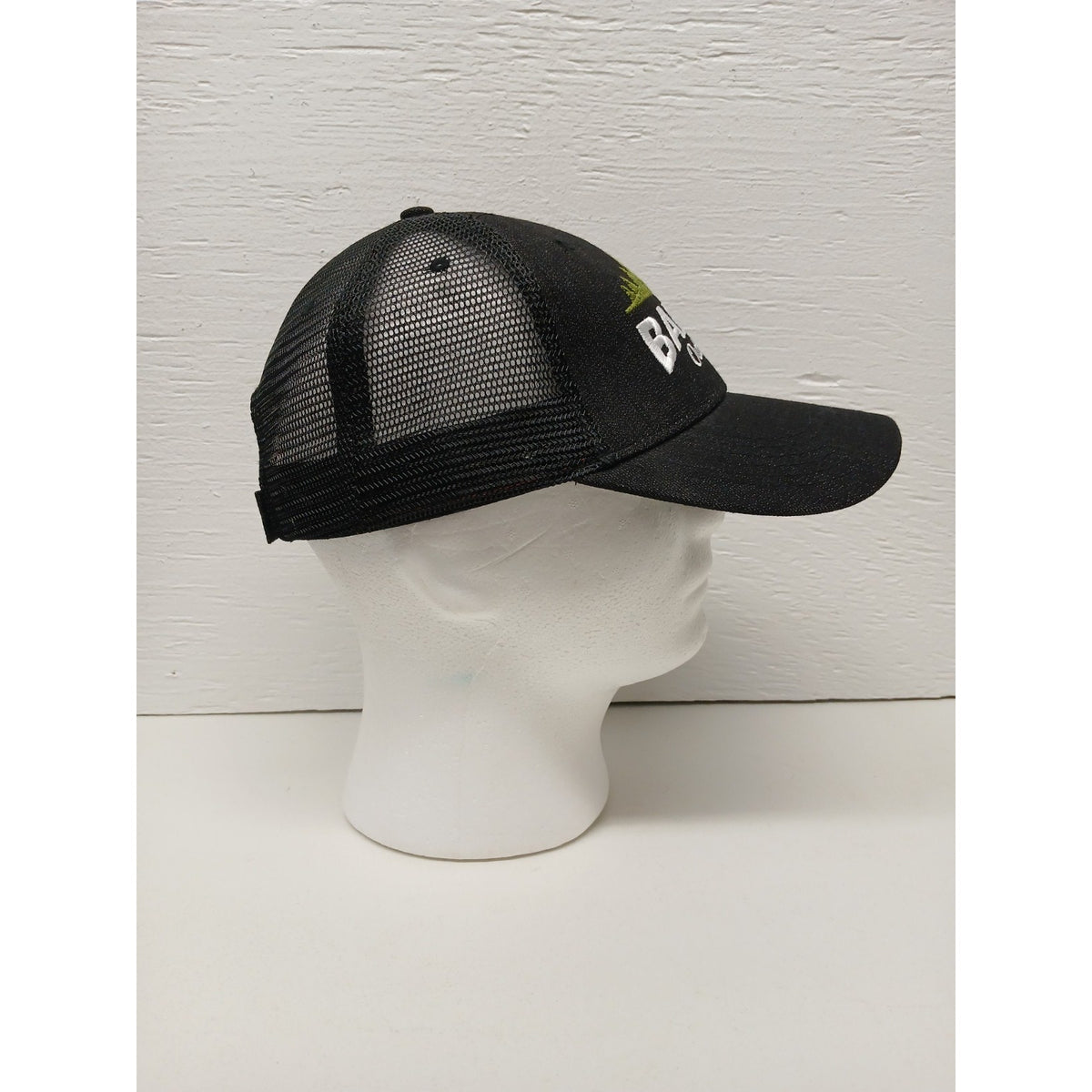 Mountain Lakes (OSFM) Black Denim Snapback Mesh Cap