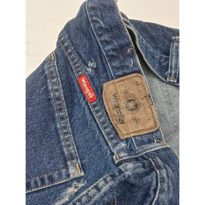 Wrangler (40x32) Men's Straight Fit Blue Denim Jeans