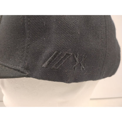 HK-ARMY (OSFM) All Black Graphic Hat Snapback Cap