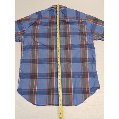 Paper Denim & Cloth (XL) Multi-Plaid Button Dress Shirt