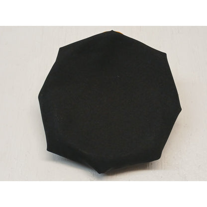 Military Police (9.5x8") Black Chauffeur Captain Vintage Cap