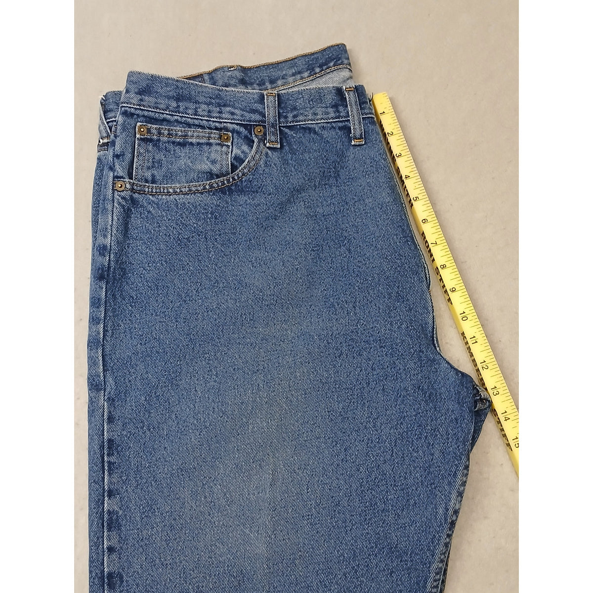 Magellan (44x30) Men's Straight Leg Blue Denim Jeans