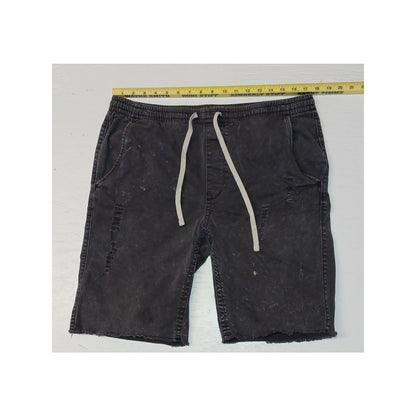 Arizona (36) Charcoal Cut Off Active Chino Jogger Shorts
