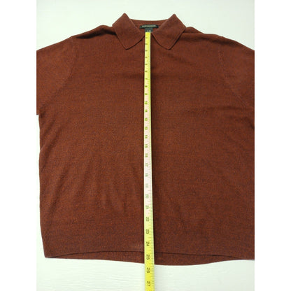 Weatherproof (XL) Red Stretch Button Pull Over Sweatshirt