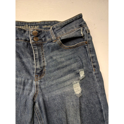 Vanilla Star (13)Women's Mid-Rise Skinny Blue Denim Jeans
