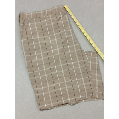 PGA Tour (No Size) Men's Multicolor Plaid Dri-Fit Dress Shorts