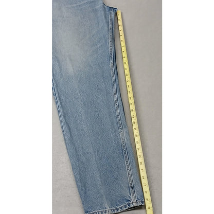 Members Mark (40x32) Men's Straight Fit Blue Denim Jeans