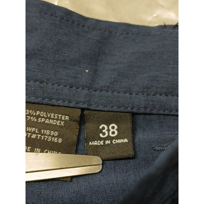 Cool Keep (38) Men's Blue Performance Dri-Fit Chino Shorts