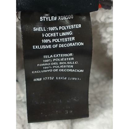Gerry (No Size) Gray Fluff Zip Down Sherpa