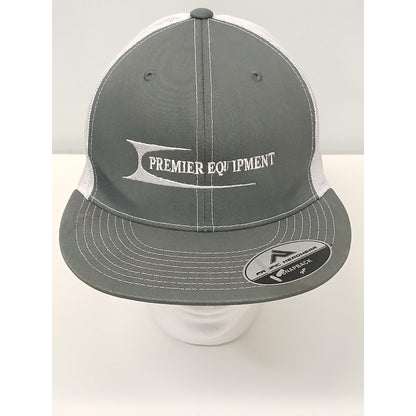 Pacific (OSFM) Gray Half Mesh Snapback Trucker Cap