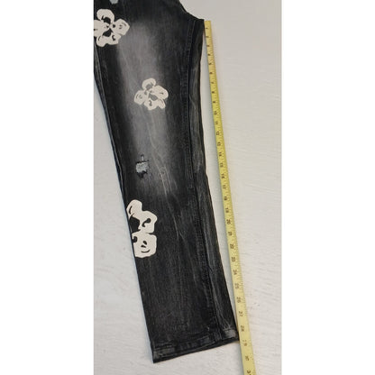 Southpole (36x30) Black Skinny Straight Denim Jeans
