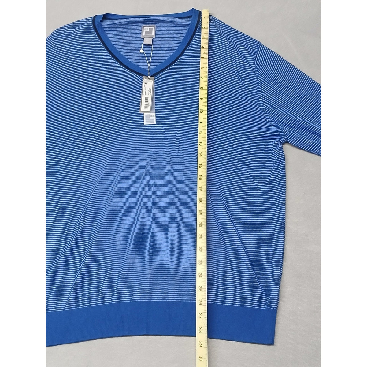 JCPenny (2XL) Men's Multicolor V-Neck Long Sleeve Sweater