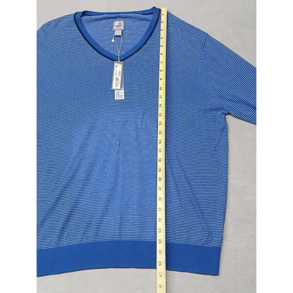 JCPenny (2XL) Men's Multicolor V-Neck Long Sleeve Sweater
