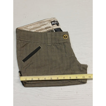 Rette(R) (40) Olive Green Flat Front Cargo Dress Shorts