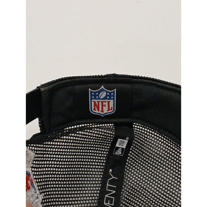 New Era (OSFM) Black NFL Pittsburgh Steelers Half Mesh Snapback Cap