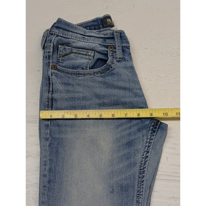 BKE (27R) Bootleg Straight Blue Denim Cowgirl Jeans