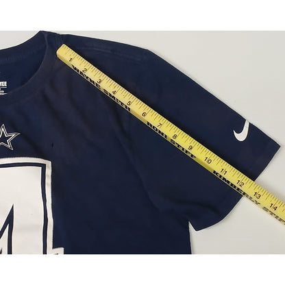 Nike Tee (Medium) Blue NFL Dallas Cowboys #4 Crop Shirt
