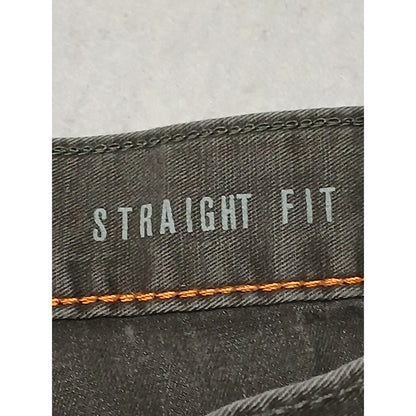 Dockers (36x30) Men's Charcoal Straight Fit Denim Jeans