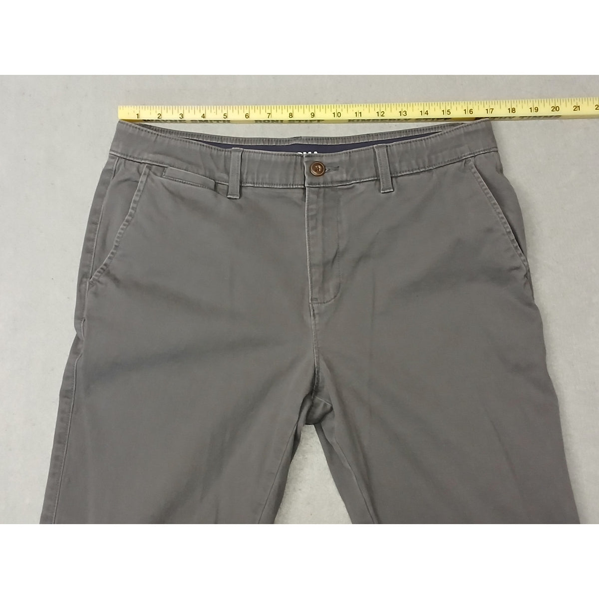 Sonoma (36x30) Gray Relaxed Straight Khaki Chino Pants