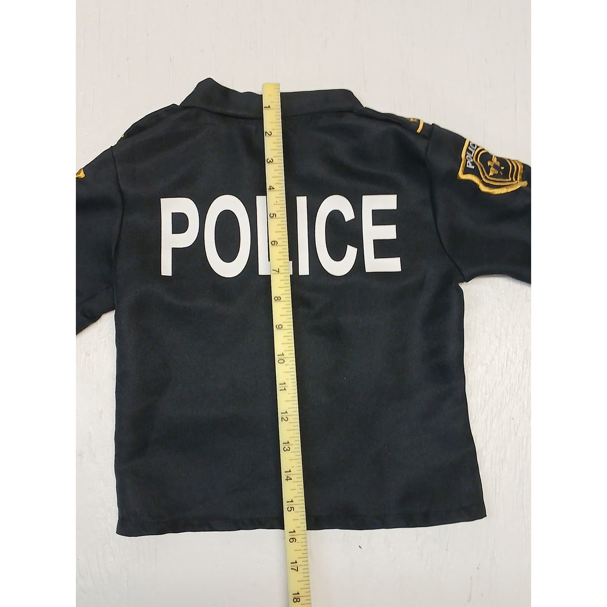 Spooktacular Creations Kid (T) Black Police Officer Costume