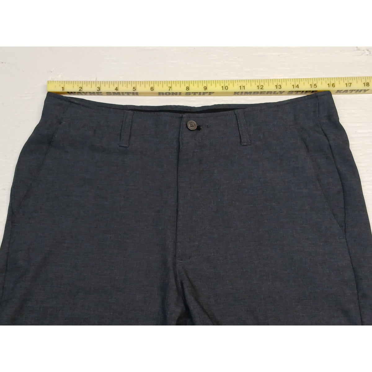 Pebble Beach (32) Black Dry Lux Performance Chino Shorts
