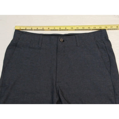 Pebble Beach (32) Black Dry Lux Performance Chino Shorts