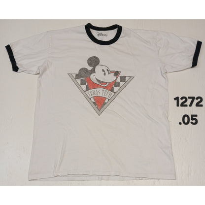 Disney (Small) Mickey Mouse Texas Tech Raiders Crew Neck Tee