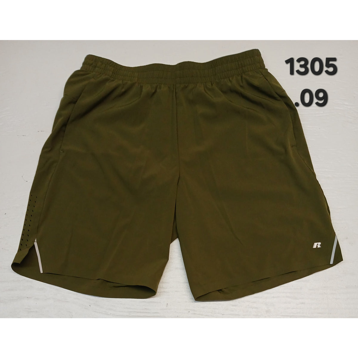 Russell (L) Olive Green DRi-Fit Performance Training Shorts