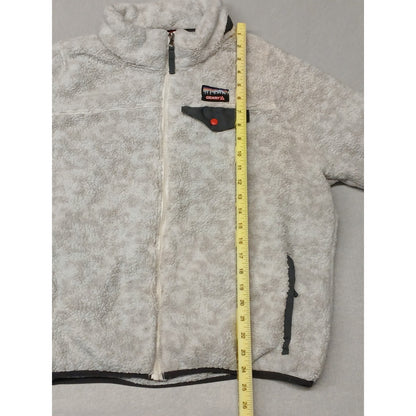 Gerry (No Size) Gray Fluff Zip Down Sherpa