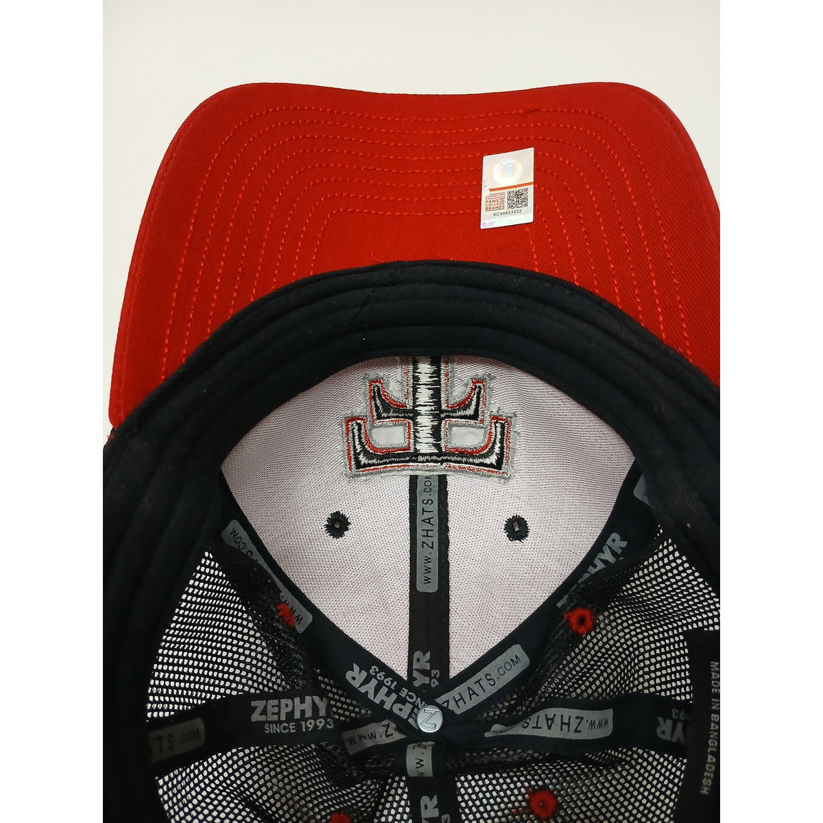 Zephyr (OSFM) Texas Tech University Snapback Half Mesh Cap