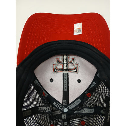 Zephyr (OSFM) Texas Tech University Snapback Half Mesh Cap