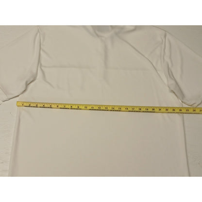 Jack Nicklaus Stay Dri (2XL) White Short Sleeve Button Polo