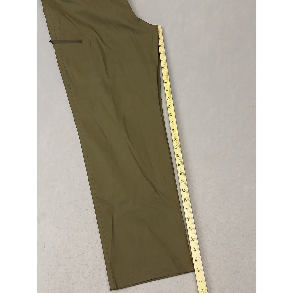 Orvis (36x30) Men's Olive Green Dri-Fit Straight Tech Pants