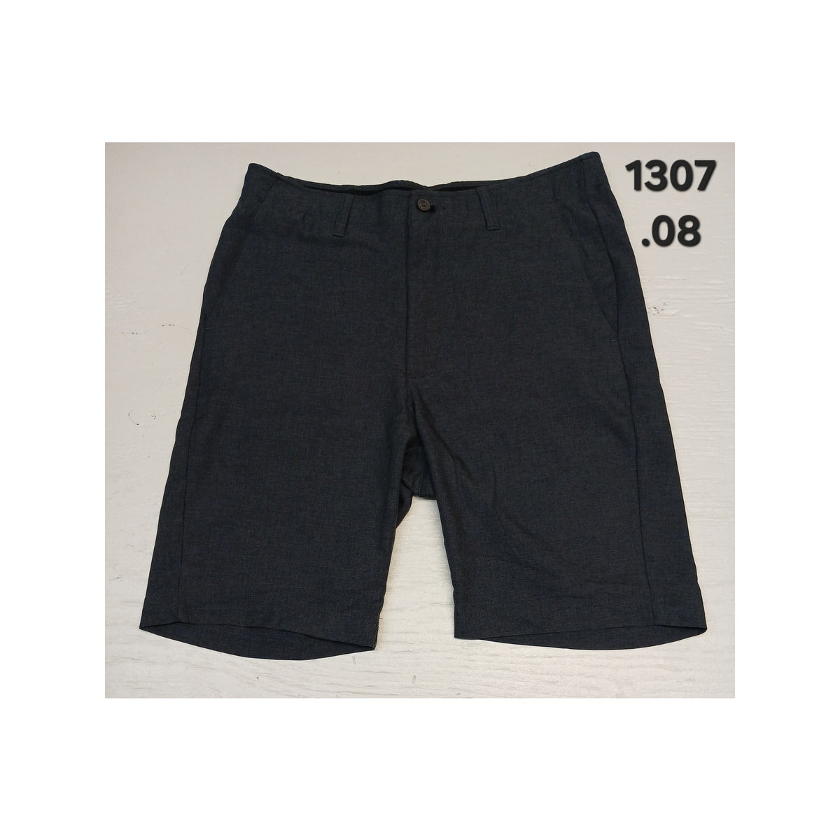 Pebble Beach (32) Black Dry Lux Performance Chino Shorts