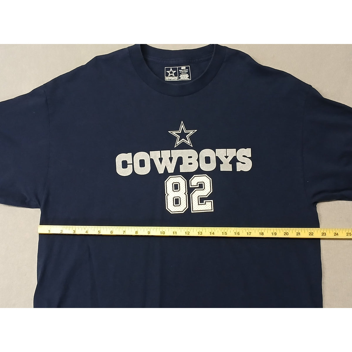 Dallas Cowboy Team Apparel (Large) Blue Crew Neck Shirt
