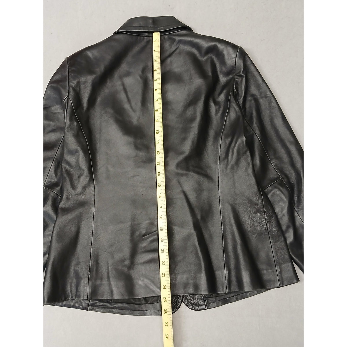 Worthington (Large) Vintage Genuine Basic Zip Leather Jacket