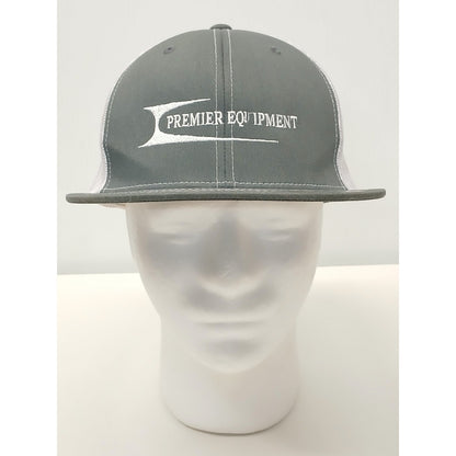 Pacific (OSFM) Gray Half Mesh Snapback Trucker Cap