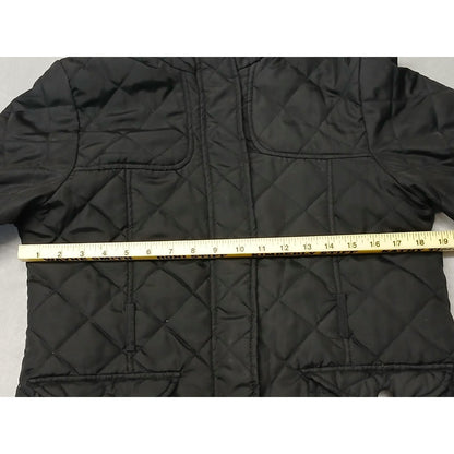 Me Jane Black (Medium) Double Polyester Hooded Coat