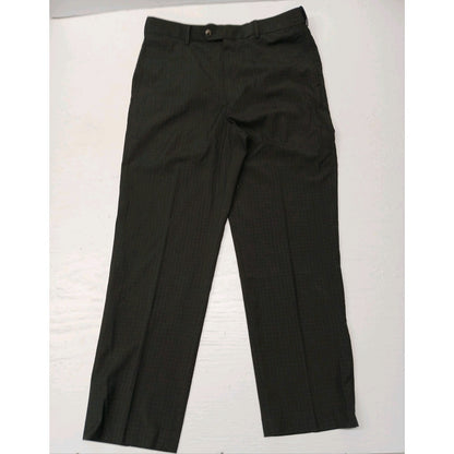 Roundtree & Yorke (34x30) Easy Care Striped Dress Slacks